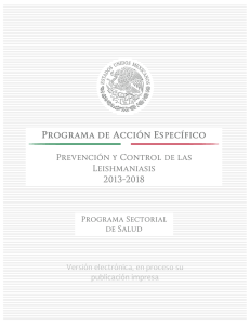 Prevención y Control de las Leishmaniasis