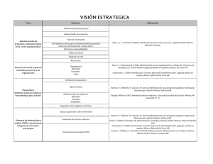 Visión Estratégica