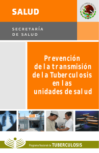 Prevenci n de la transmisi n de la Tuberculosis en las unidades de salud