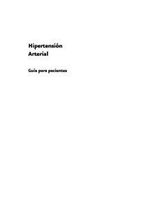 Guía para pacientes Hipertensión Arterial