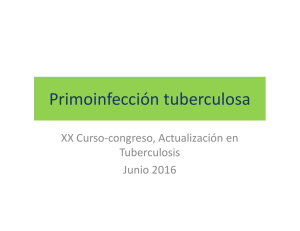 Primoinfección tuberculosa