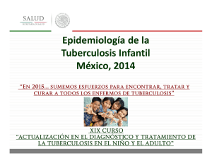 Epidemiología de la Tuberculosis infantil