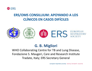 ERS/OMS Consillium: Apoyando a los clínicos en casos difíciles (G. B. Migliori)