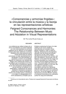 «Consonancias y armonías fingidas»: en las representaciones artísticas