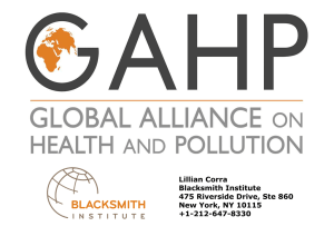 L. Corra Alianza Global sobre Salud y contra la contaminación