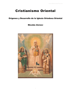El cristianismo oriental 