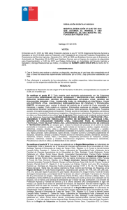 Modifica resolución nº 6.957 de 2014 que autoriza el ingreso y uso experimental de una muestra del plaguicida Trebon 30 EC