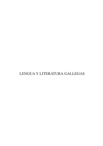 LENGUA Y LITERATURA GALLEGAS
