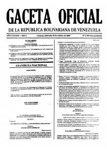 Ley de la Cinematograf a Nacional - Venezuela