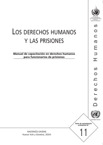 Los Derechos Humanos y las Prisiones Protocolo 11