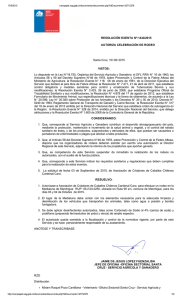 RESOLUCIÓN EXENTA Nº:1434/2015 AUTORIZA CELEBRACIÓN DE RODEO Santa Cruz, 10/ 09/ 2015 VISTOS: