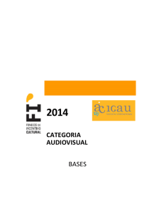 Bases de la Categoría Audiovisual 2014