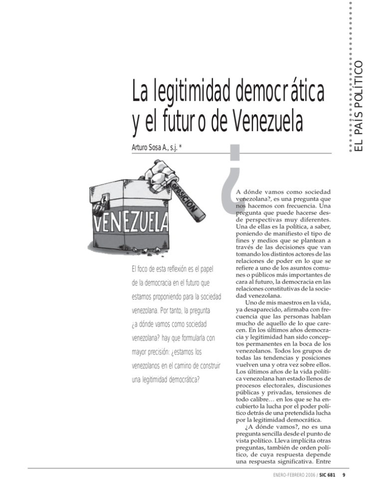 La Legitimidad Democr Tica Y El Futuro De Venezuela