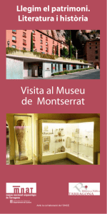 Fullet visita Montserrat