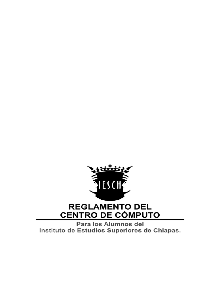 Reglamento de Centro de Cómputo (.pdf 59 kb)
