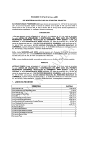 RESOL. 027 -  CONSTRUCTORA BOSQUES DE SURAMERICAS.A.S.
