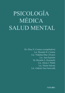 Psicología médica. Salud Mental.