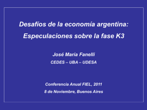 Desafíos de la Economía Argentina: Especulaciones sobre la Fase K3
