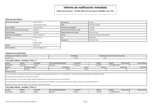 Detección de un brote de influenza AH1N1 en aves reproductoras de pavos, comunas de Nogales y Quilpué, Región de Valparaíso. Informe de notificación inmediata a la OIE (21/08/09)