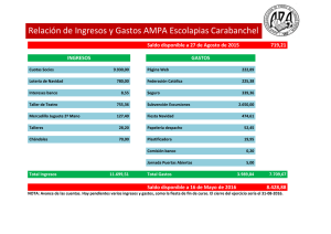 Cuentas AMPA a 16-05-2016