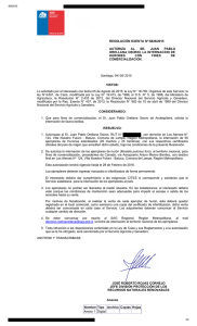 RESOLUCIÓN EXENTA Nº:6826/2015 AUTORIZA  AL  SR. 
