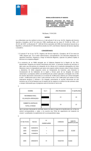 RESOLUCIÓN EXENTA Nº:309/2016 RESUELVE  SOLICITUD  DE  PAGO  DE BONIFICACIÓN, PROGRAMA DE CONTROL COMUNITARIO  DEL  VISÓN,  FORMULADA