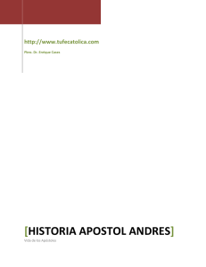 historia apostol andres