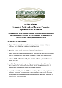 declaración de misión de EUROBAN
