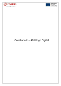 Cuestionario – Catálogo Digital