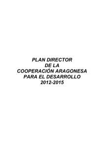 Plan Director Gobierno de Aragón