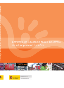Estrategia Sectorial de Educación para el Desarrollo de la Cooperación Española
