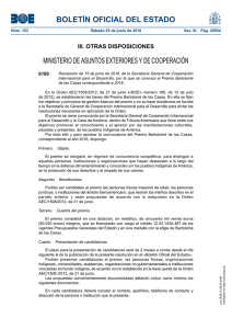 BOLETÍN OFICIAL DEL ESTADO MINISTERIO DE ASUNTOS EXTERIORES Y DE COOPERACIÓN 6180
