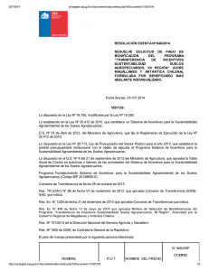 Resuelve solicitud de pago de bonificación del programa Transferencia de incentivos sustentabilidad suelos agropecuarios, XII Región (Gore Magallanes y Antártica Chilena), formulada por beneficiario más adelante e individualizado