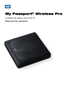 My Passport Wireless Pro ® Unidad de disco duro Wi-Fi