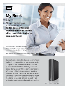 My Book Live Almacenamiento en la nube personal