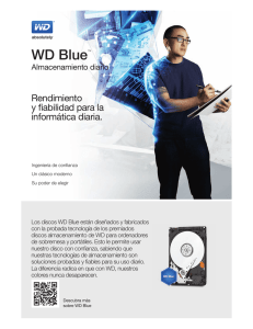 WD Blue Rendimiento y fiabilidad para la informática diaria.
