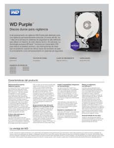 WD Purple Discos duros para vigilancia