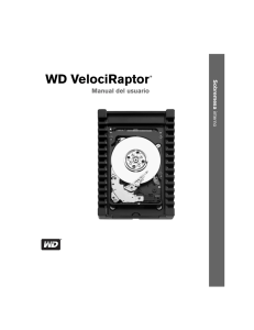 WD VelociRaptor Manual del usuario Sobremesa interno