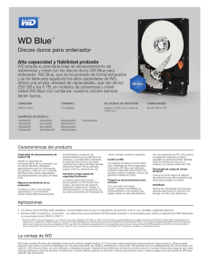 WD Blue Discos duros para ordenador Alta capacidad y fiabilidad probada