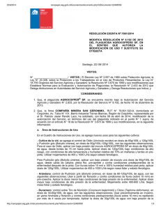 Modifica resolución N° 8.192 de 2013 del plaguicida Agrocopper® SP, en el sentido que autoriza la modificación de uso y sustituye su etiqueta
