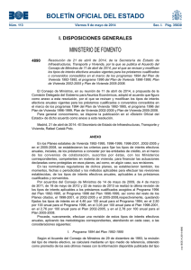 BOLETÍN OFICIAL DEL ESTADO MINISTERIO DE FOMENTO I. DISPOSICIONES GENERALES 4890