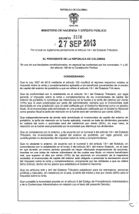 Decreto 2108 del 27 de septiembre de 2013