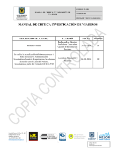 IT-M04 Manual de Critica Investigación de Viajeros V.02 (06-01-2016)