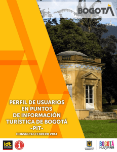 Observatorio de Turismo de Bogotá 1