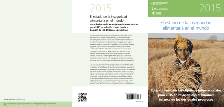 El estado de la inseguridad alimentaria en el mundo 2015