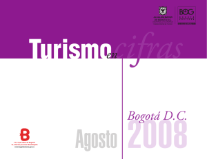 2008 cifras Turismo Agosto