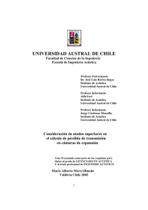 Consideraci n de modos superiores en el c lculo de p rdida de transmisi n en c maras de expansi n