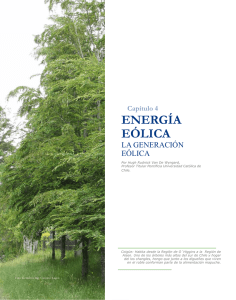 Energía Eólica: La Generación Eólica