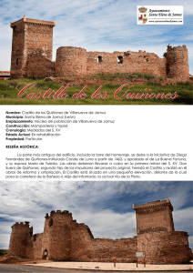El castillo de los Qui ones en Villanueva de Jamuz