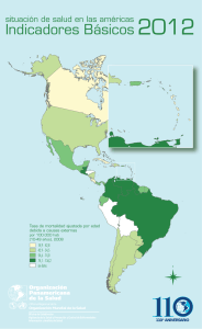 Situación de la Salud en Las Américas: Indicadores básicos 2012
